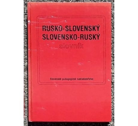 Rusko-slovenský a slovensko-ruský slovník