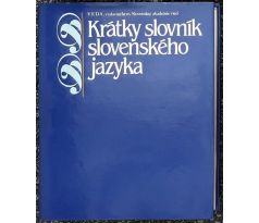 Krátky slovník slovenského jazyka